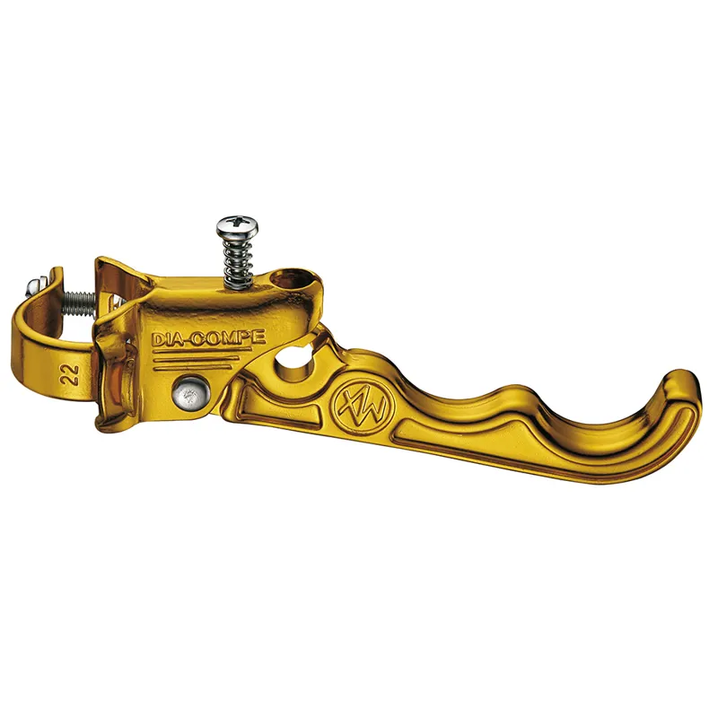 Tech2 MX120 2 finger Left Brake levers Gold